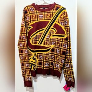 New Cleveland Cavaliers NBA Not Ugly Christmas Sweater FOCO Sz L